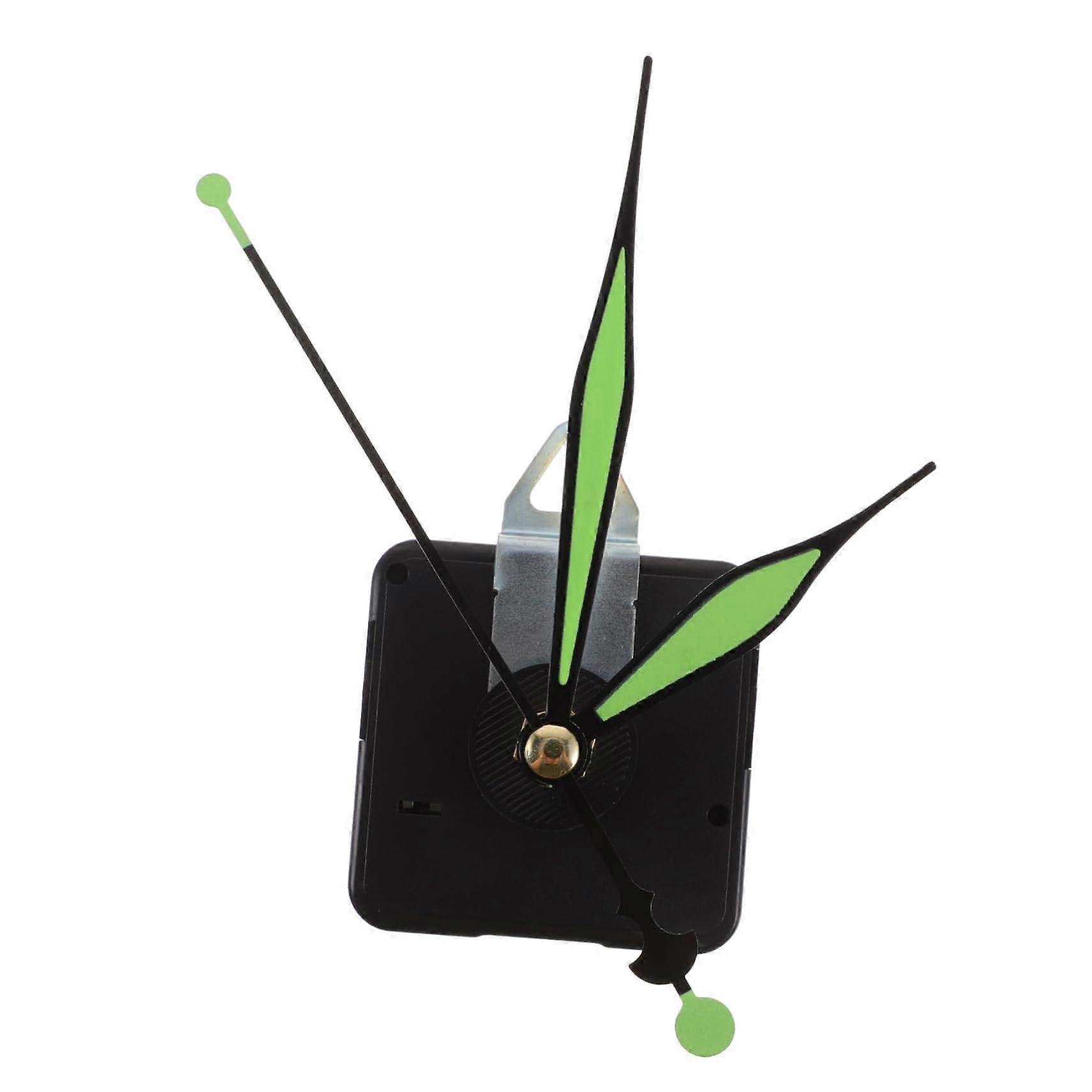 Clock Movement Kit with Glow in the Dark Hands, Quiet Sweep, DIY Wall Clock Replacement
