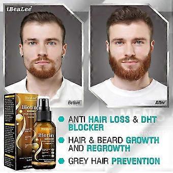 Biotin hair growth spray anti hair loss fast regeneration scalp treatment essence