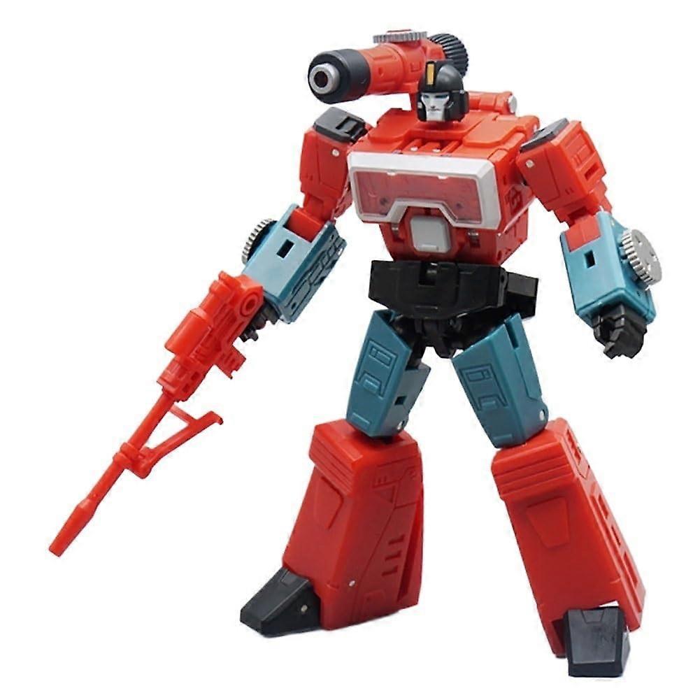 MF54 Microscope Robot Figure with Alloy Joints and Transformable Modular Design