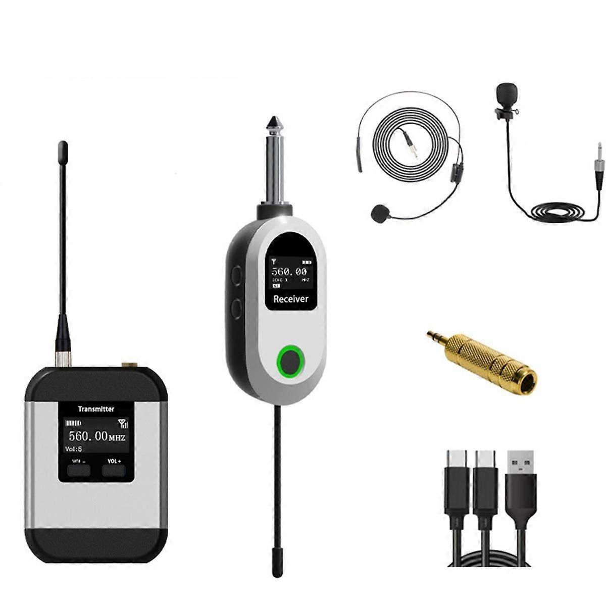 UHF Wireless Microphone System for Events, Speeches & Recording A