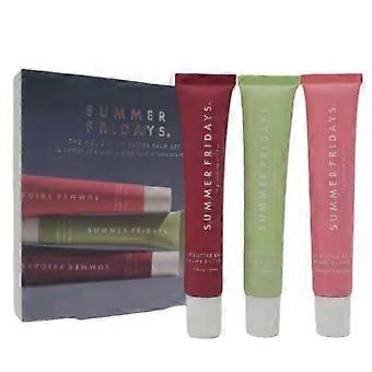 Summer Fridays Tinted Lip Butter Balm set- Conditioning Vegan Lip Balm for Instant Moisture, Shine & Hydration - Softening & Soothing Skinca