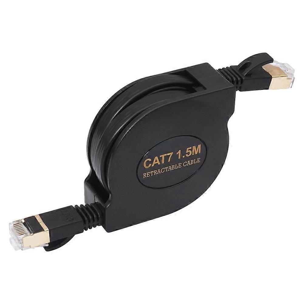 Cat7 Flat Cable Ethernet RJ45 LAN Network Cable Patch Cord 10Gbps 600MHz for Router Modem