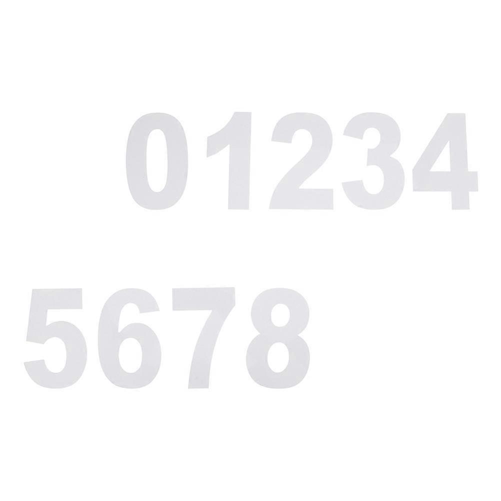 DIY Cake Molds Cake Number Stencils for Baking 9Pcs White Items