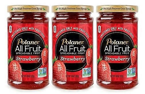 Polaner All Fruit Strawberry Spreadable Fruit 3 Pack