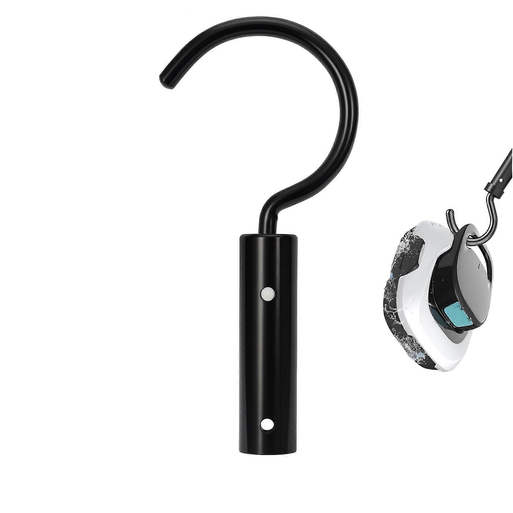 Robotic Pool Cleaner Hook with Quick Telescopic Pole Attachment for Easy Extended Reach Retrieval