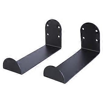 Lot de 2 supports muraux pour tapis de sport, rangement pour tapis d'exercice, crochets de suspension pour planches de surf et de snowboard, idéaux pour les salles de sport à domicile ou les studios de fitness.