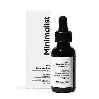 Hair Growth Serum for Men & Women - 18% Clinical Actives, Reduces Hair Loss, Sui