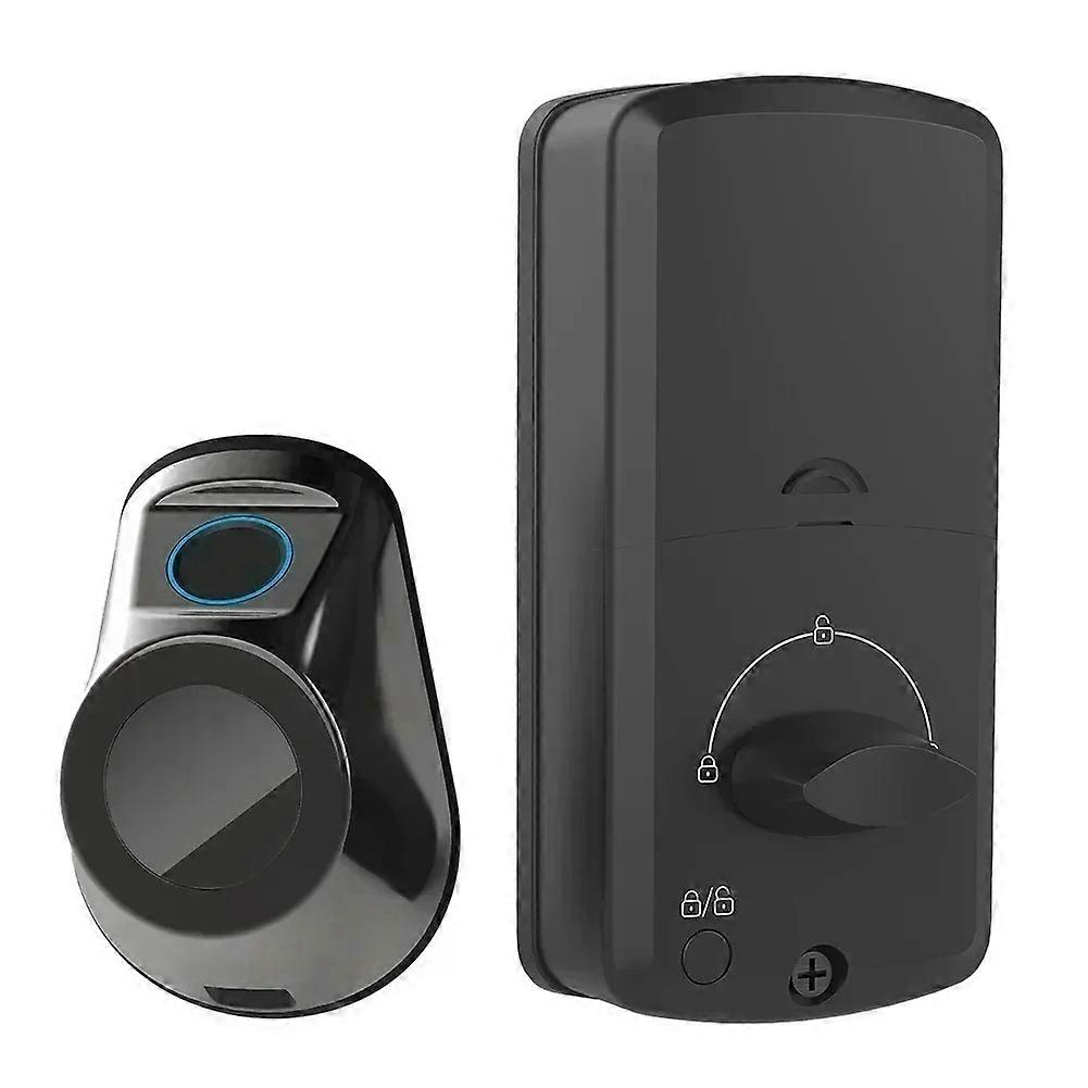 Smart Fingerprint Door Lock with Multiple Unlocking Options and Automatic Locking Feature for Enhanced Security