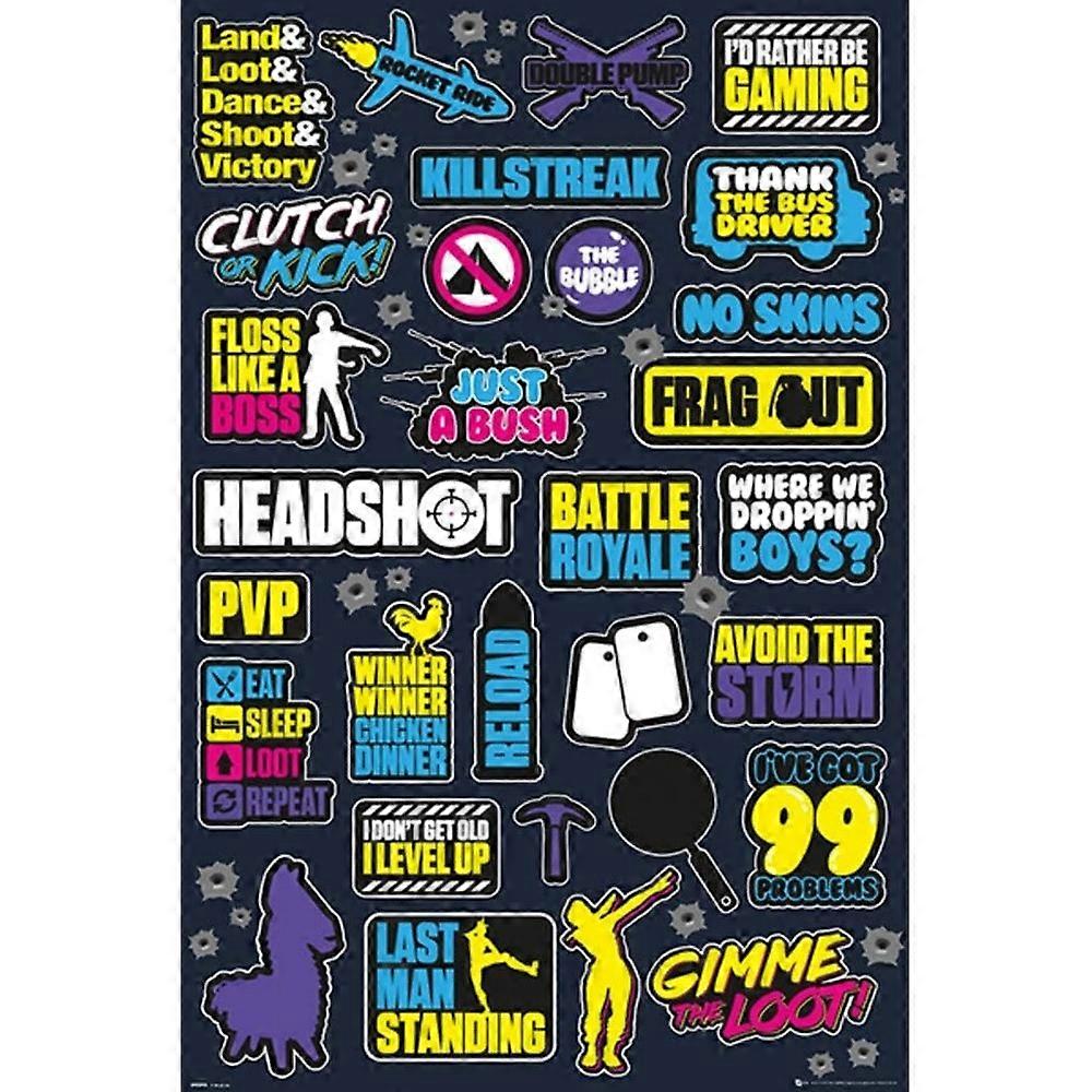 Battle Royale Infographic Poster