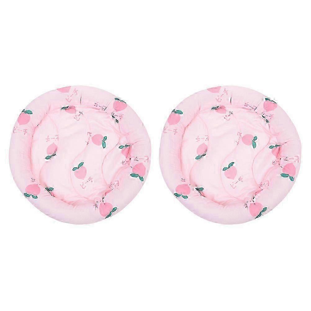 Hamster Cooling Mat for Small Pets, 2Pcs, Pink