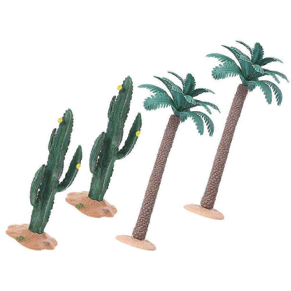 Small Tree Decoration Micro Landscape Tree Model for Decoration 3Sets