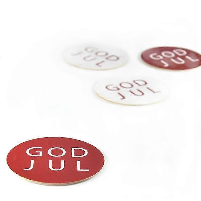 Coasters 4-pack "Merry Christmas"