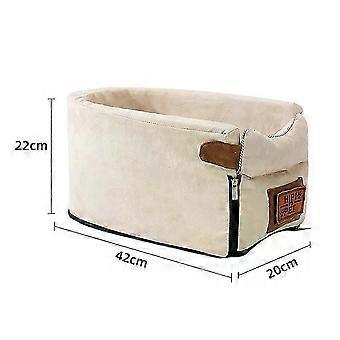 Central Car Lock Mat Socket Portable Dog House compatible with Car Seat Four Seasons Kennel Exclusive Pet Car Seat