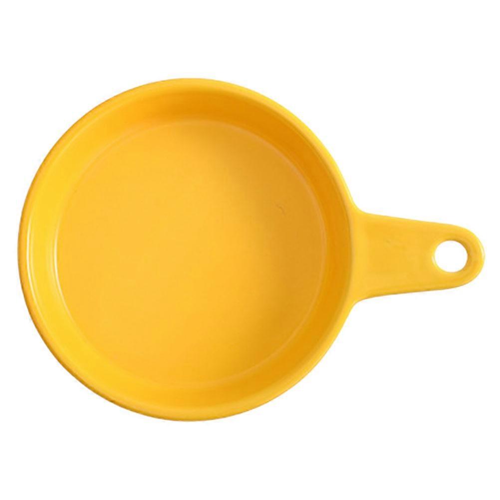 Handle Bread Baking Ceramic for Kitchen Yellow