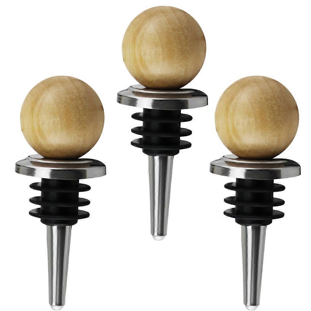 Stainless Steel Corks Creative Corks for 3Pcs