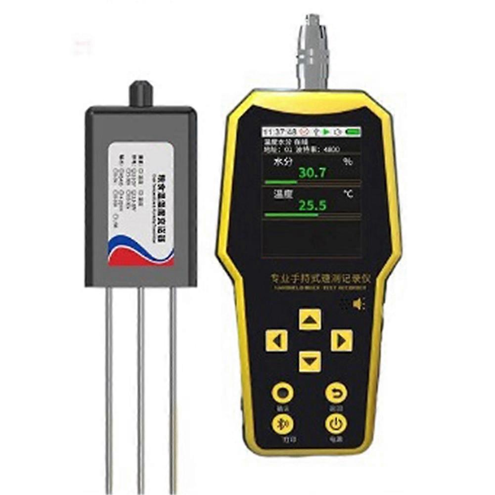 RS485 Soil Meter Handheld Multi-Parameter Tester Temperature Humidity Data Logger Soil Sensor for Farming