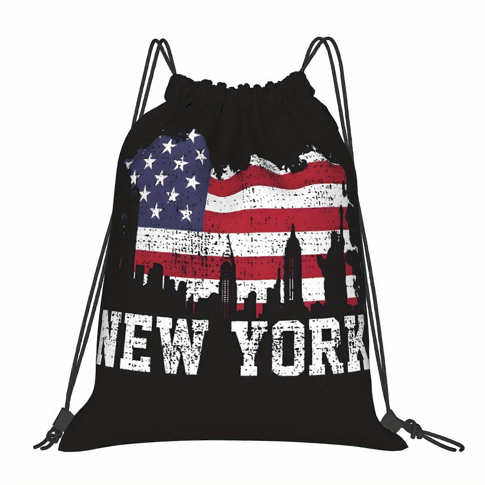 2D Flat American Style Camping Pouch Bag-Eazqw
