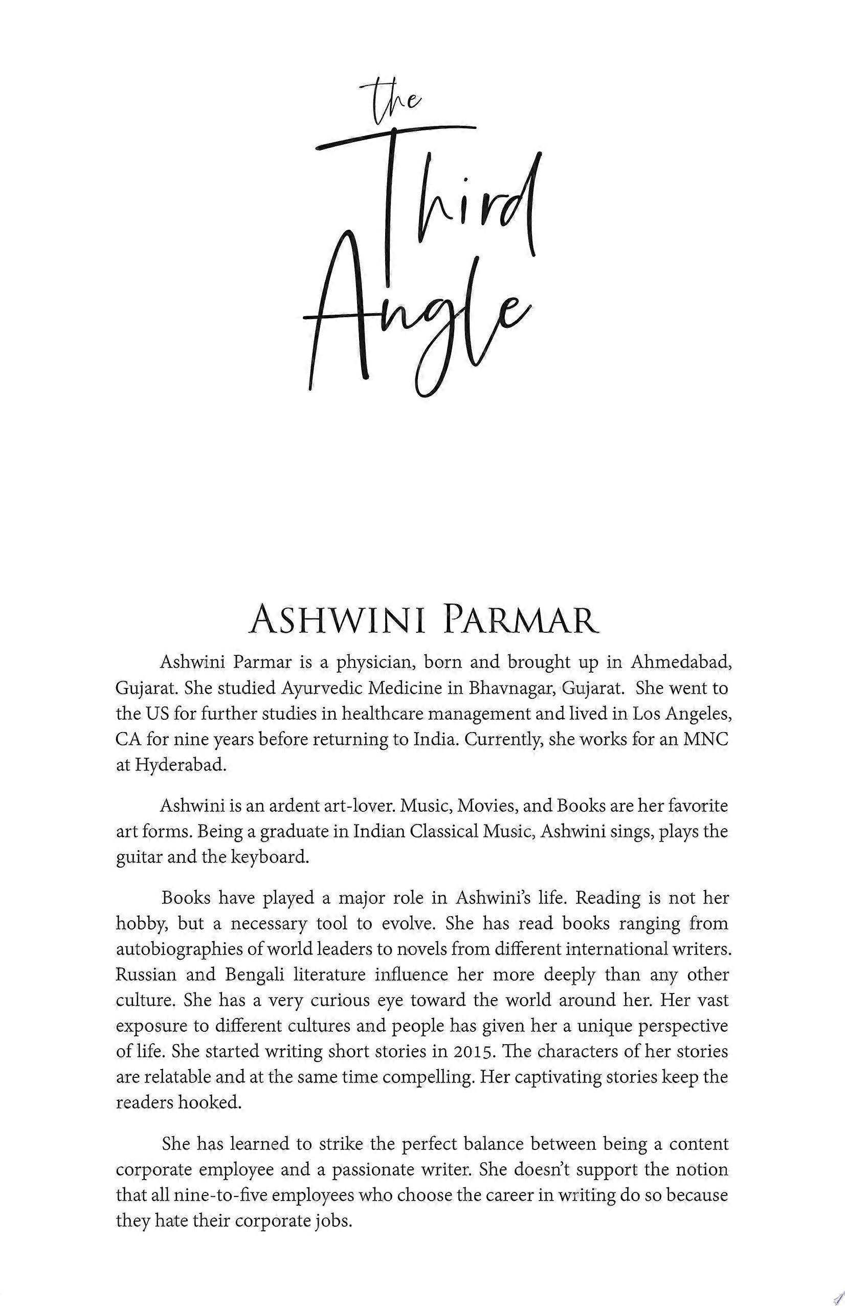 The Third Angle