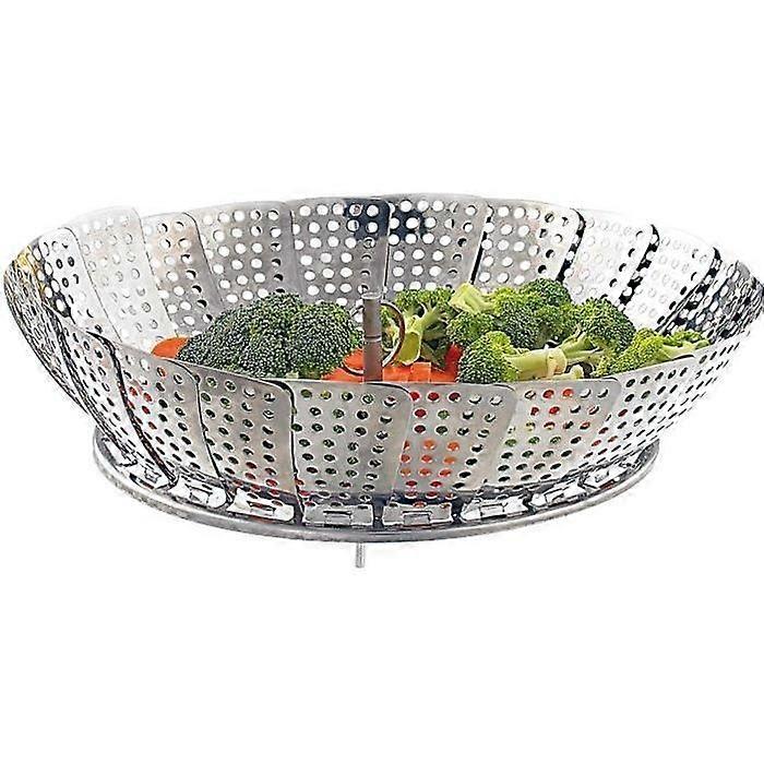 Adjustable steamer basket