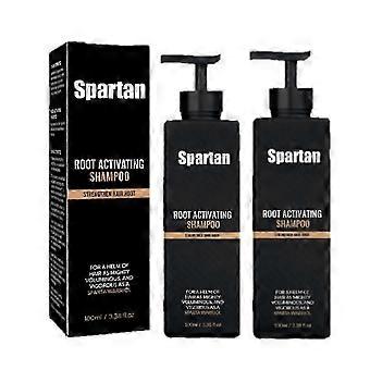1-3x SPARTAN Root Activator Shampoo voor mannen - Shampoo voor haargroei bij haaruitval en dunner wordend haar - XN