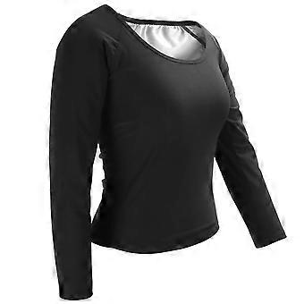 Naisten urheilu hoikentava saunapaita polyuretaani hikeä parantava hoikentava vartalon muotovaatteet2XL/3XL_