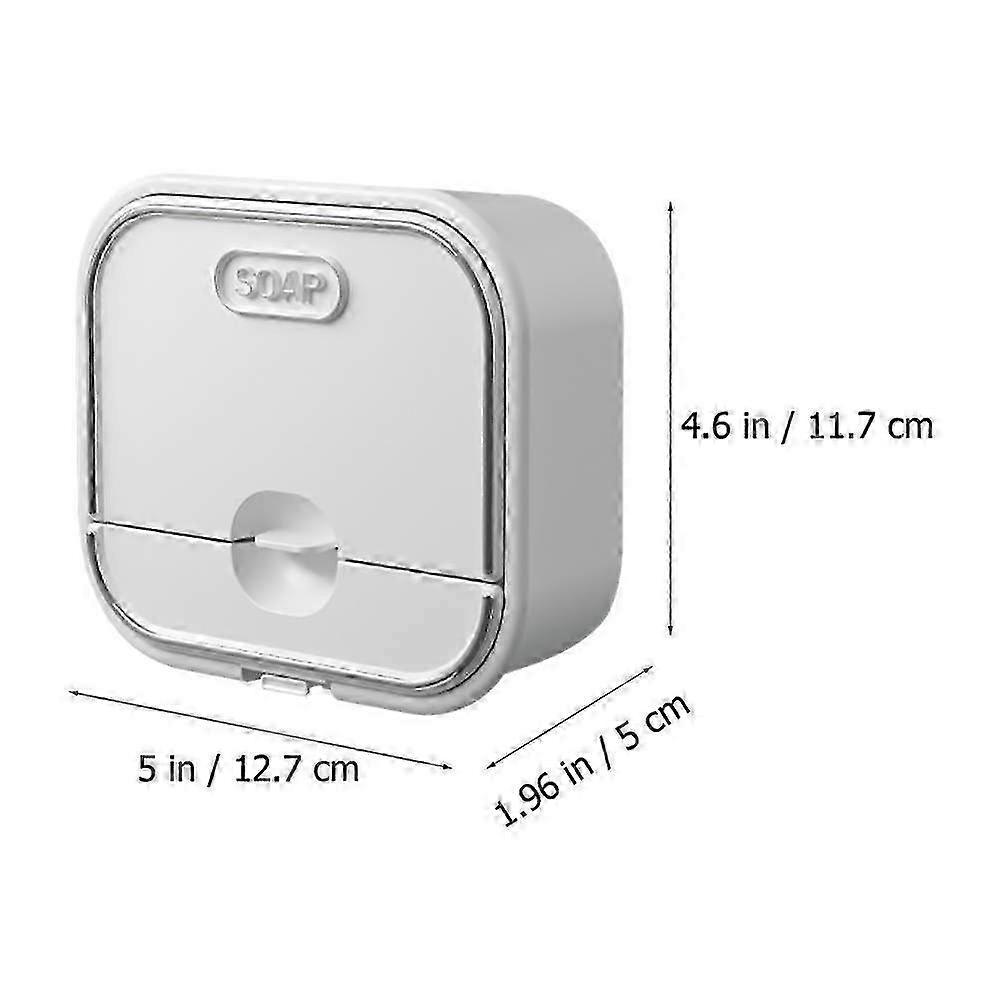Wall-Mounted Soap Rack for Home Use with Draining Advantage