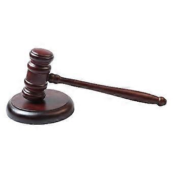 1 Set Judge Gavel Toy Solid Wood Long Lasting Simple Design Clear Loud Sound Ideal compatible withLawyers Auctioneers