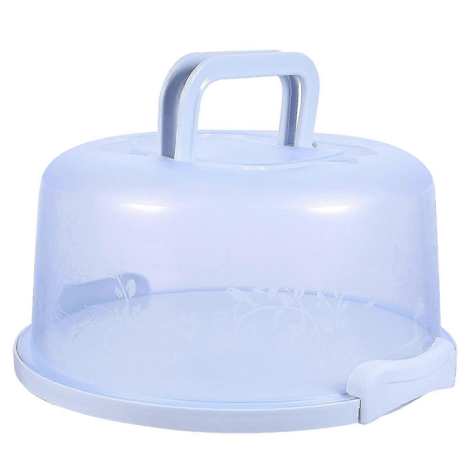 Cupcake Box Portable Cake Holder for Storage with Locking Lid