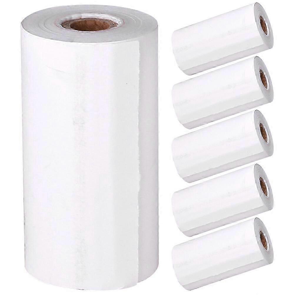 6 Rolls Thermal Printer Paper Roll Printer Paper Instant Camera Paper Accessory
