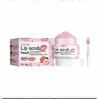 Lip Scrub, Gentle Exfoliating Treatment for Smooth Peach Flavored Lips