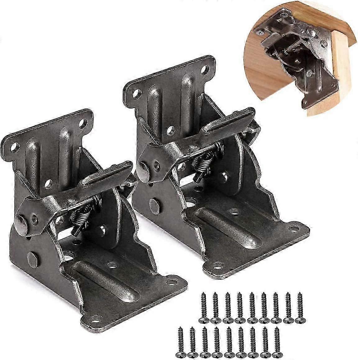Folding Bracket Self-locking Hinges Wall Bracket Folding Locking Extension Hinge Invisible Hinge