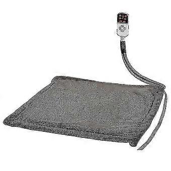 Electric heating pad for cats and dogs, 45x45 cm, With anti-bite steel wire and European standard plug, Waterproof and easy to clean