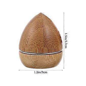 Lip Balm Tin Convenient Screw Tin 2Pcs for Daily Use