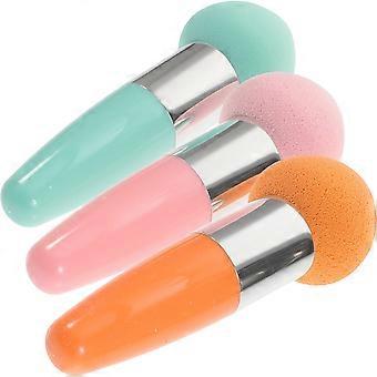 Makeup Water Droplet Sponge for Foundation 3Pcs Cosmetic Brush Set