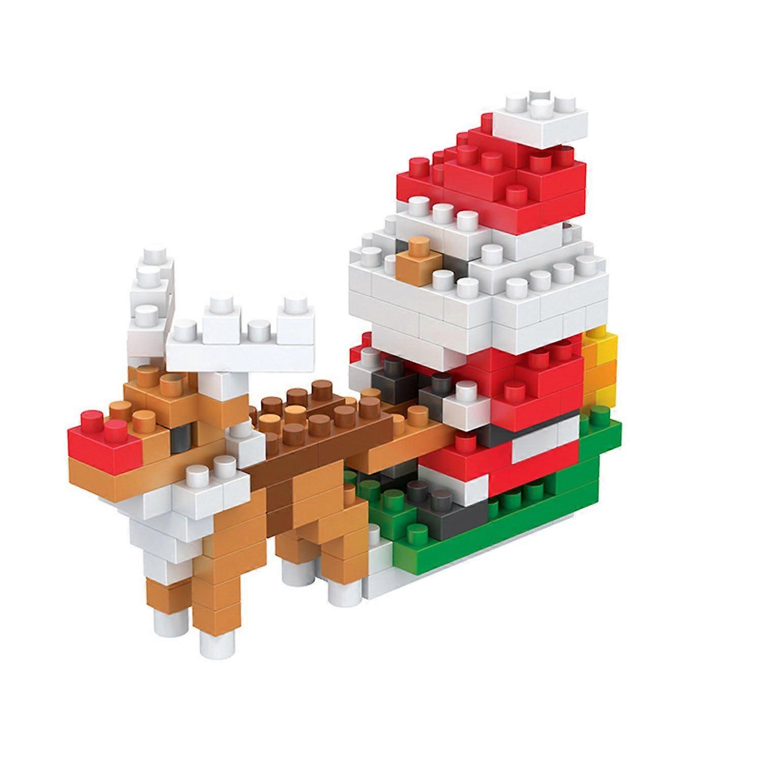 Festive Christmas Building BlocksStyle 5