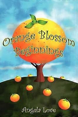 Orange blomst begyndelse