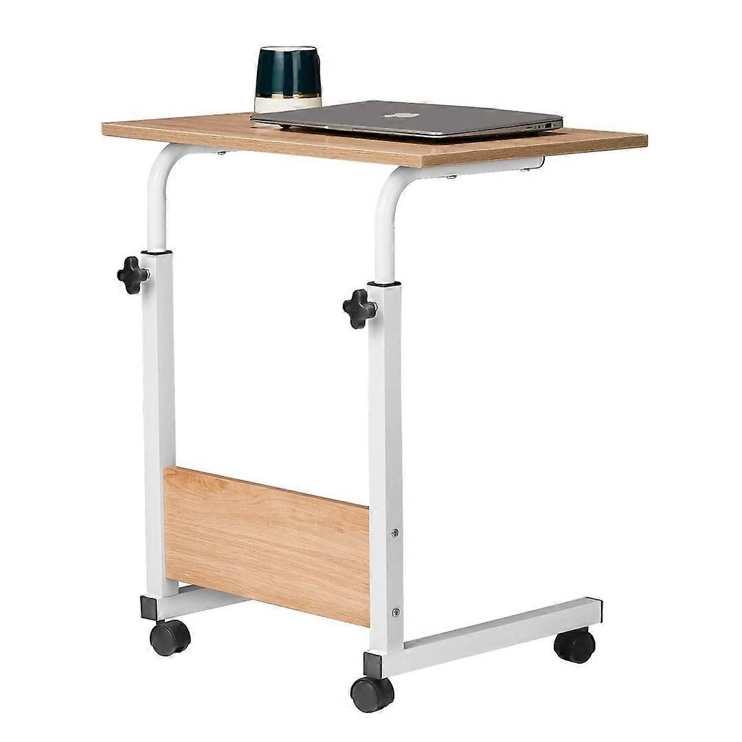 Adjustable Height Over Bed Table Laptop Tray Bedside Convenient