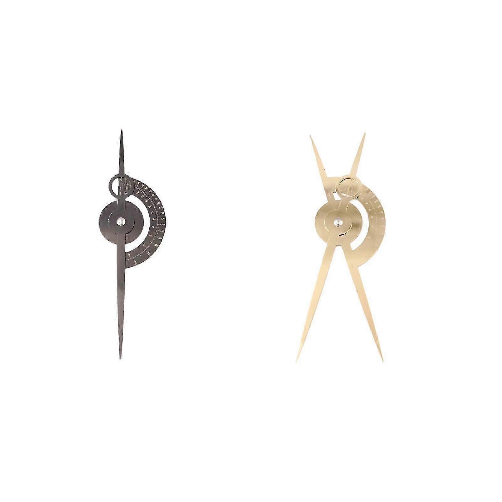 Foldable Stainless Steel Eyebrow Caliper