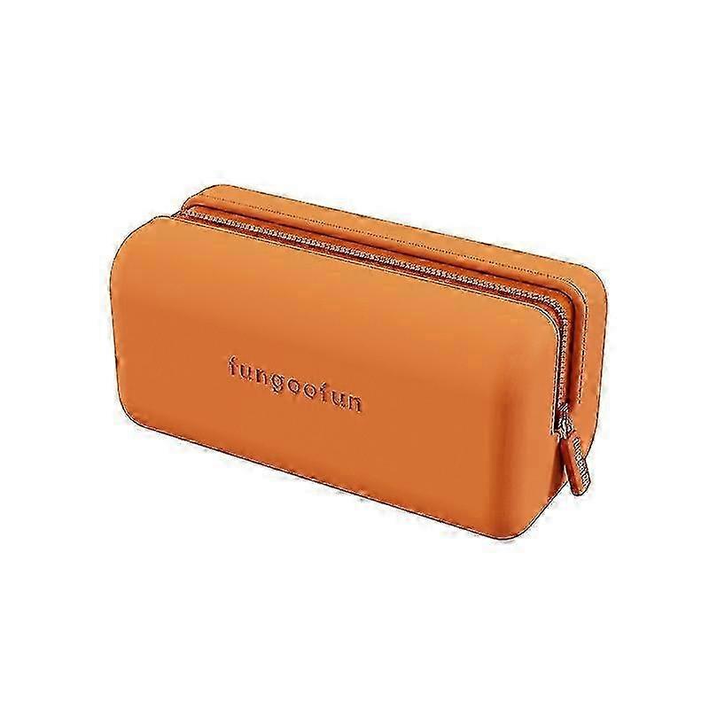 Portable Shape Rectangular EVA Travel Digital Storage Bag(orange)