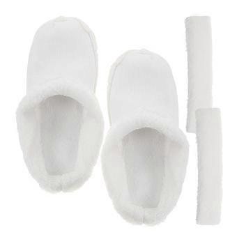 Plush Shoe Liners Cotton Lined for 1Set Winter Removable White Slipper Inserts