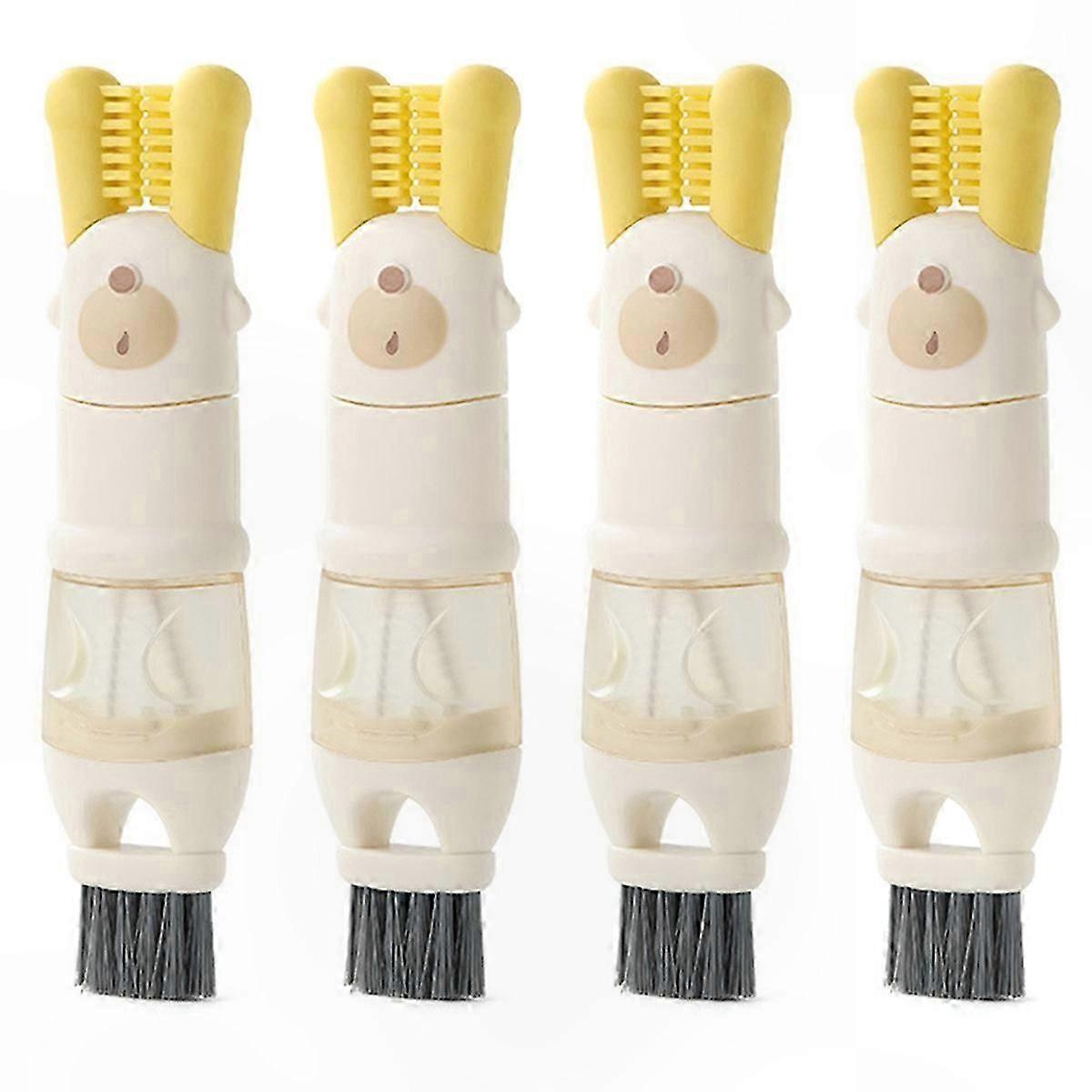 Multifunctional Cleaning Brush for Cup Lids and Bottles