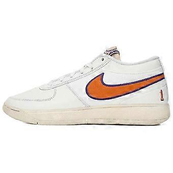 Chaussures de basketball basses Nike Book 1 unisexe blanches et orange FJ4250-106
