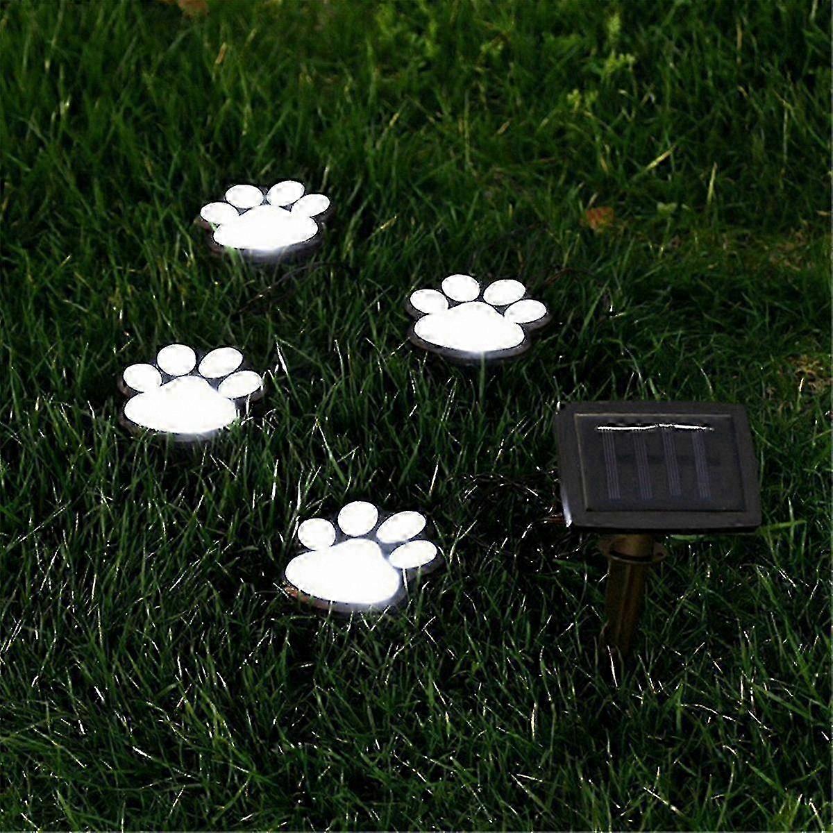 Solar Animal Print Pathway Lanterns