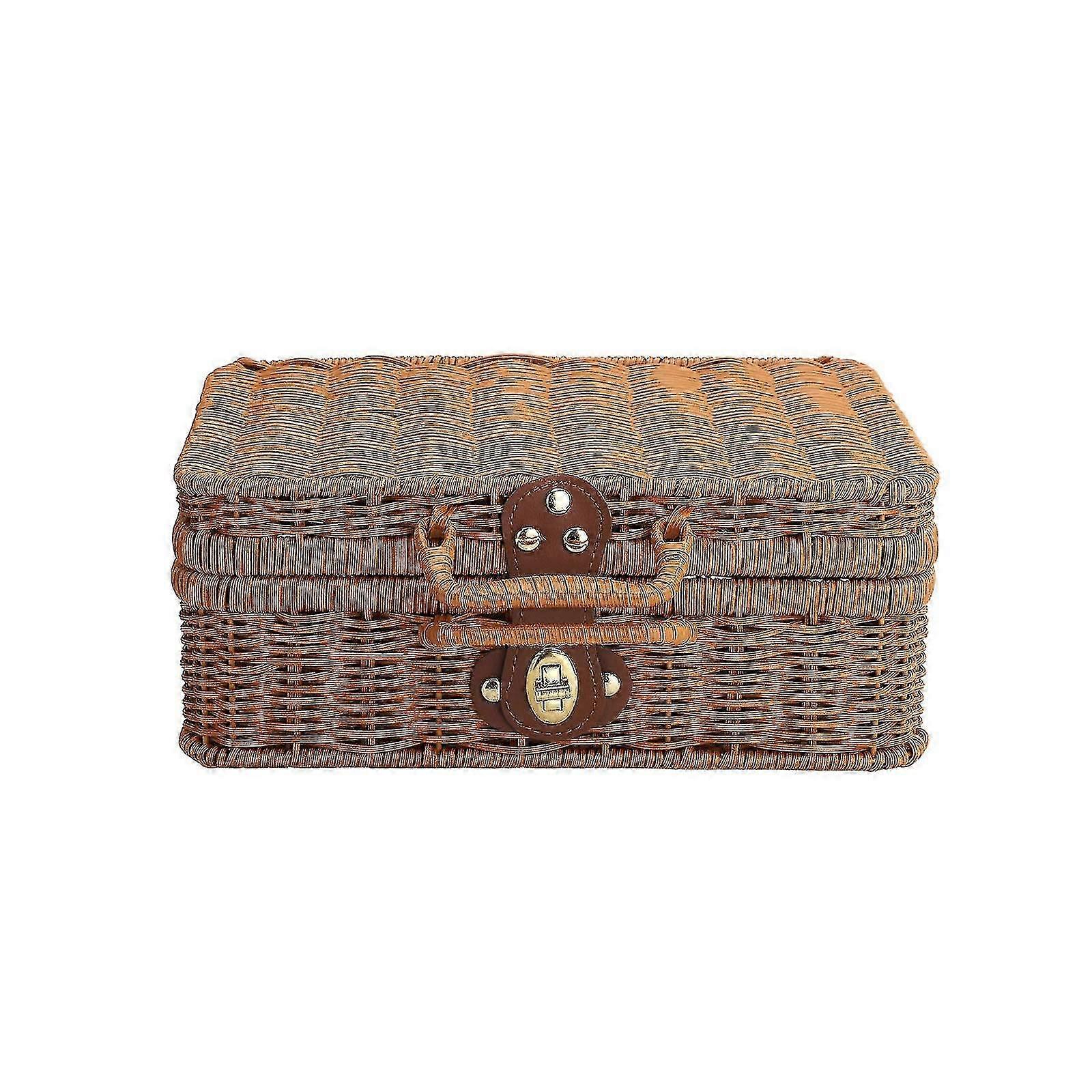 Safe Non-Toxic Wicker Storage Box