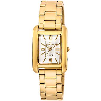 Radiante novo charmoso relógio de mulher analógico de quartzo com pulseira de aço inoxidável RA326202