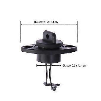 Boat Plug Kit for Kayak with Universal Drain Function 5Pcs Black
