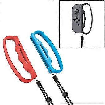 Ergonomische Joy-Con houder van ABS-kunststof met veiligheidsriem.