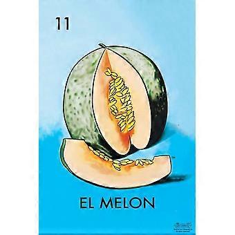 11 El Melon Cantaloupe Wooden Jigsaw Puzzles UE1983
