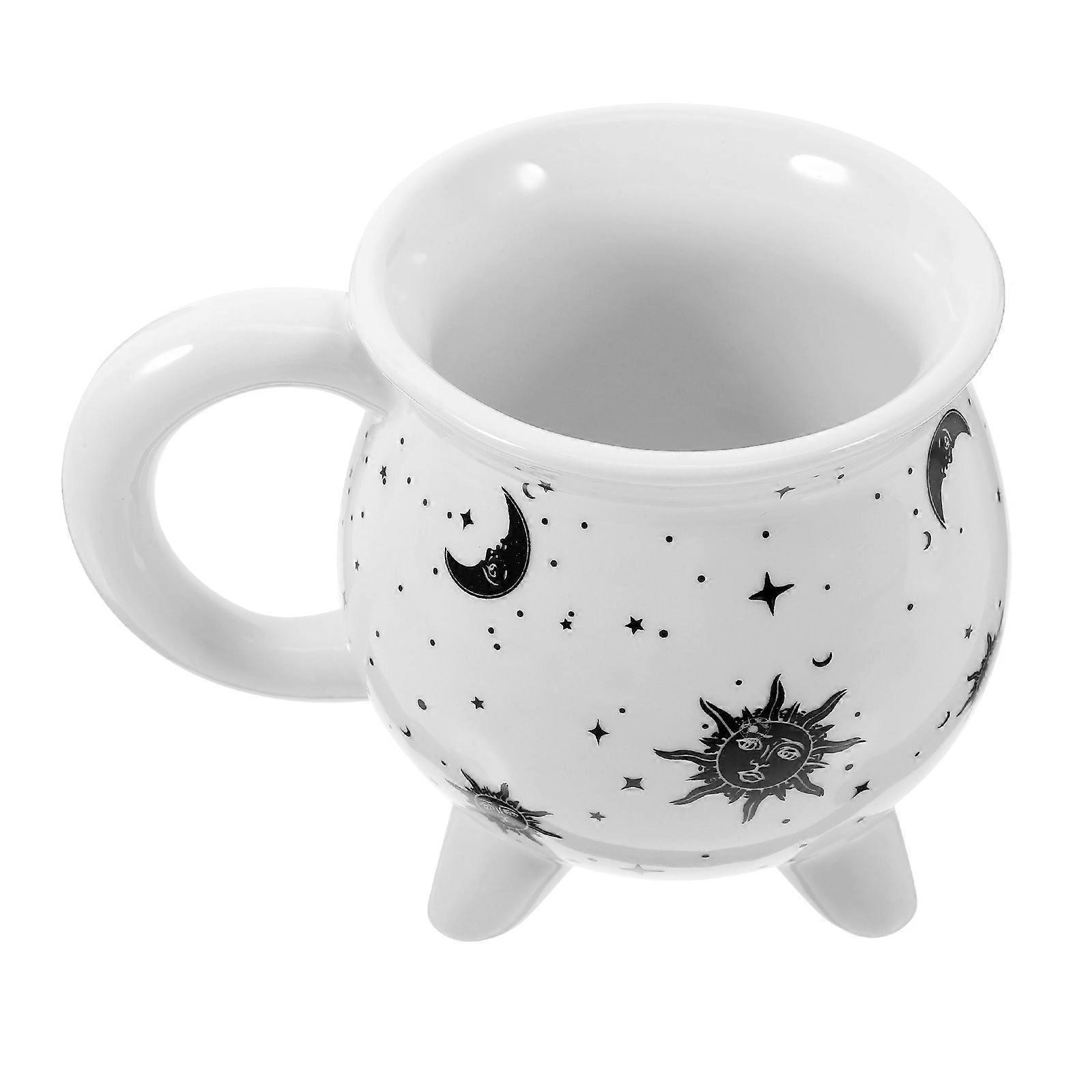 Ceramic Coffee Mug for Drinking Use 2Pcs Cauldron Drinking Cups