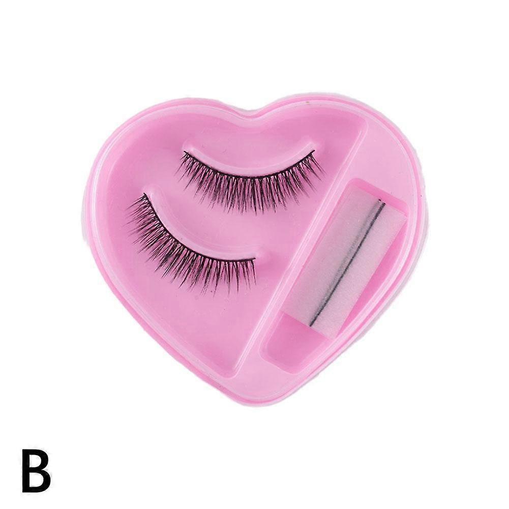 Makeup False Eyelash 1Pair False Eyelash with Self Adhesive-an